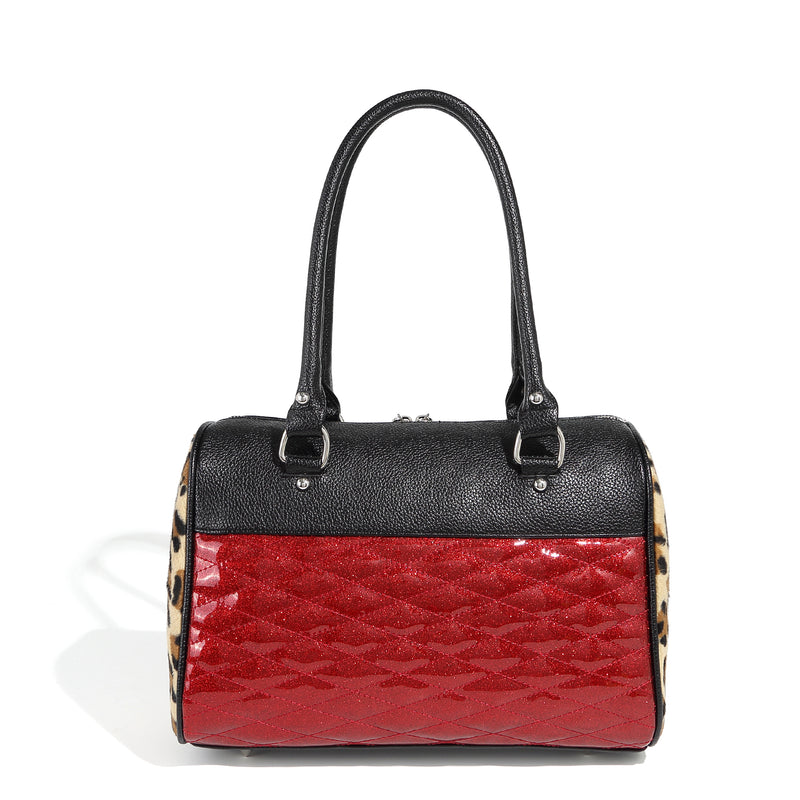 Red Rum Sparkle Atomic Tote Medium