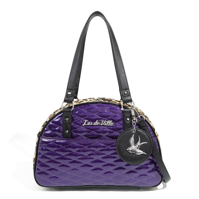 Poisonous Purple Love Bird Tote