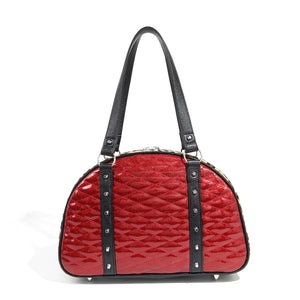 Red Rum Sparkle Love Bird Tote