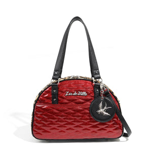 Red Rum Sparkle Love Bird Tote