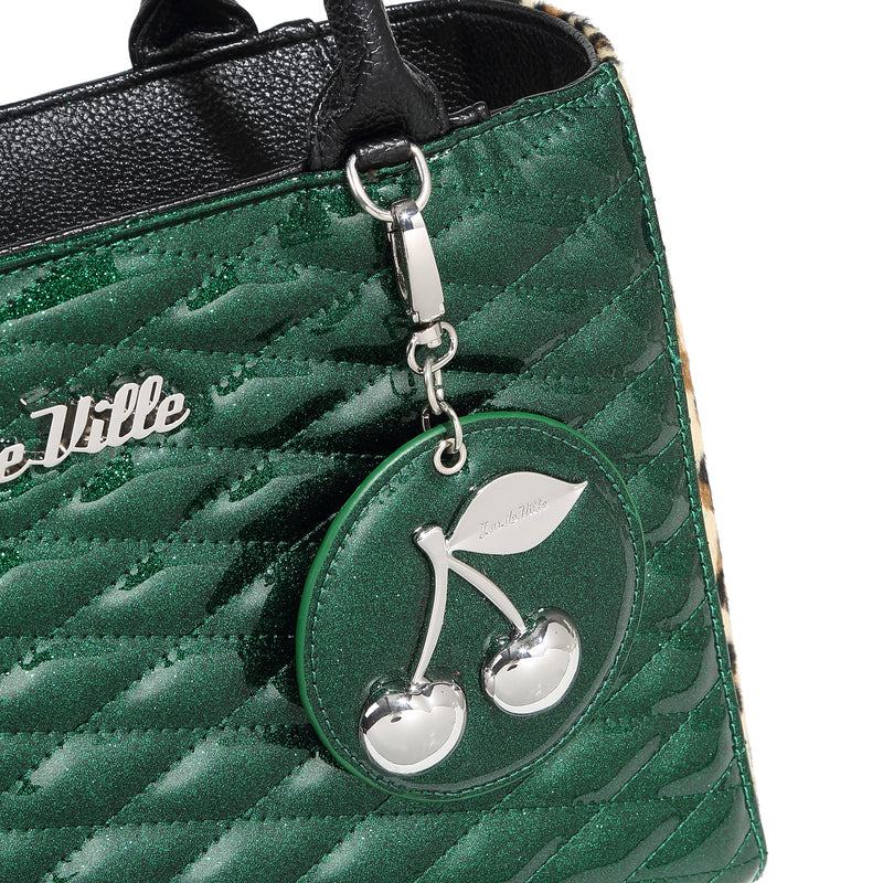 Venus Green Sparkle Wild Cherry Tote Start