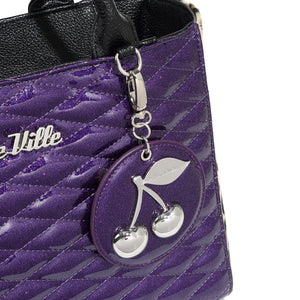 Poisonous Purple Sparkle Wild Cherry Tote