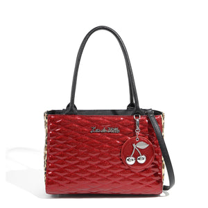 Red Rum Sparkle Wild Cherry Tote